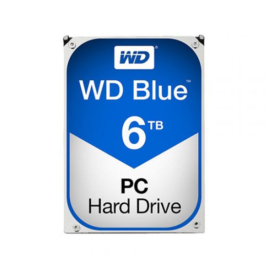 WD 3.5 Blue 6TB 64MB SATA3 PC HDD WD60EZRZ