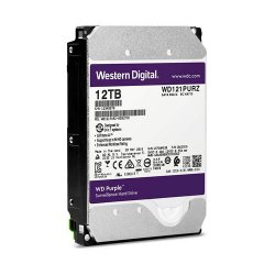 WD 3.5 PURPLE 12TB INTELLIPOWER 256MB SATA3 Güvenlik HDD WD121PURZ (7/24)