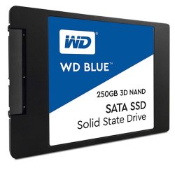 WD Blue 3D 2.5 250GB SSD SATA3 550/525 WDS250G2B0A