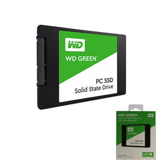 WD GREEN 3D 2.5 480GB SSD SATA3 545 MB/s WDS480G2G0A