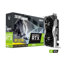 ZOTAC NVIDIA 6GB RTX2060 AMP GDDR6 192 Bit ZT-T20600D-10M HDMI 3xDP