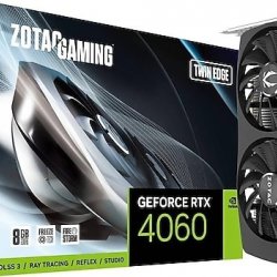 ZOTAC Nvidia 8GB RTX4060 TWIN EDGE GDDR6 128 Bit ZT-D40600E-10B HDMI 3xDP (KUTUSUZ)