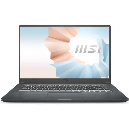 MSI MODERN 15 B12MO-814XTR i7 1255U 16GB 512GB SSD 15.6 Full HD DOS Taşınabilir Bilgisayar