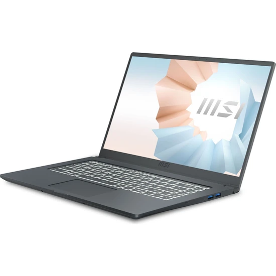 MSI MODERN 15 B12MO-814XTR i7 1255U 16GB 512GB SSD 15.6 Full HD DOS Taşınabilir Bilgisayar